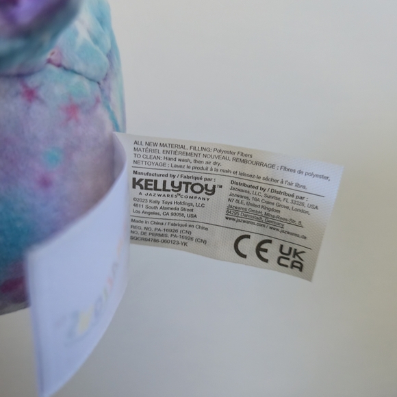 Squishmallows Solina the Owl 5" Purple Blue Stars Plush - Picture 4 of 12